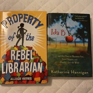 Books - Property of the Rebel Librarian by Varnes and Ida B by Hannigan 💙📚